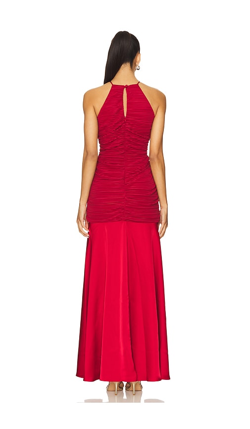  Mayle Vasquez Langes Kleid Fluvial In Red. Größe S. Also In Xs, M, L. 
