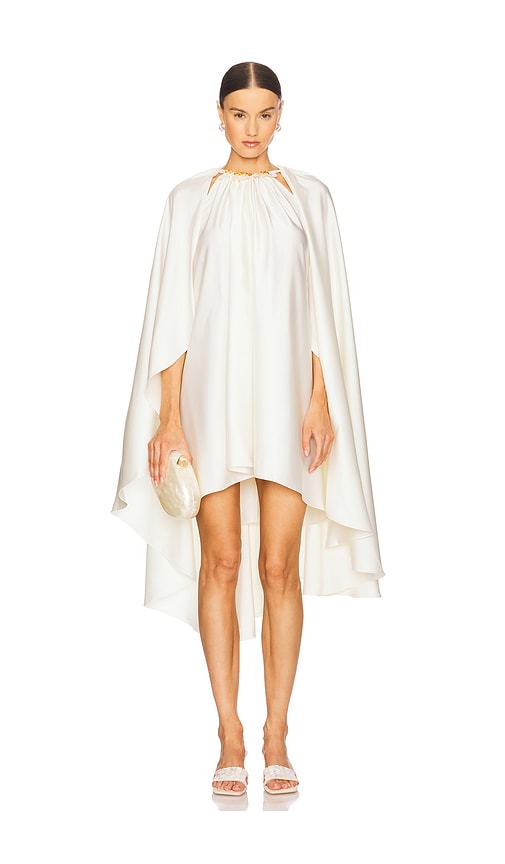 Mayle Vasquez Alexander Mini Dress in Ivory. - size S (also in M, XS)