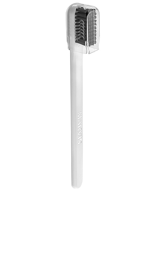 Marvis Toothbrush in White | REVOLVE