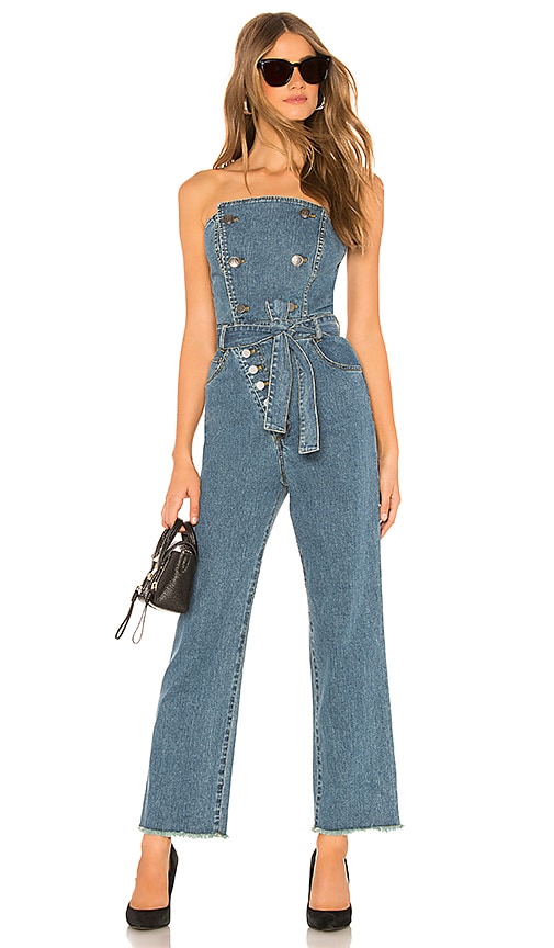 denim jumpsuit revolve