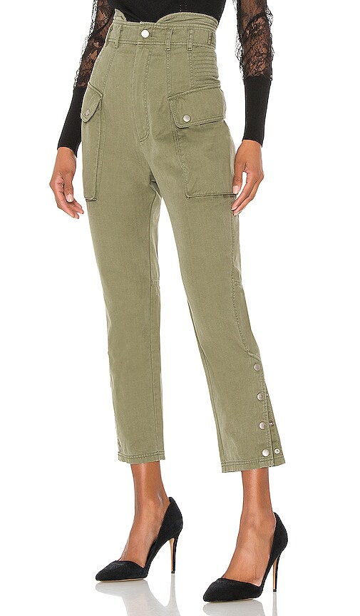 Belle Herringbone Canvas Pant