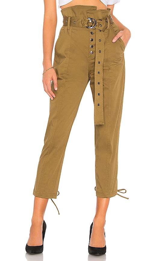 Marissa Webb Gia Pant in Khaki Green