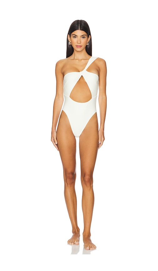 Marcia B Maxwell Aurora One Piece in Cream