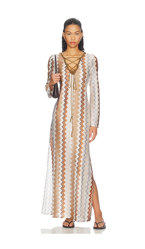 My Beachy Side Vina Kaftan Maxi Dress