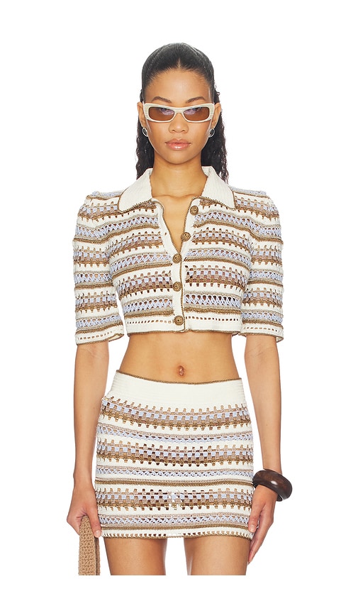 My Beachy Side Celia Hand Crocheted Cardigan | Thumbnail 3