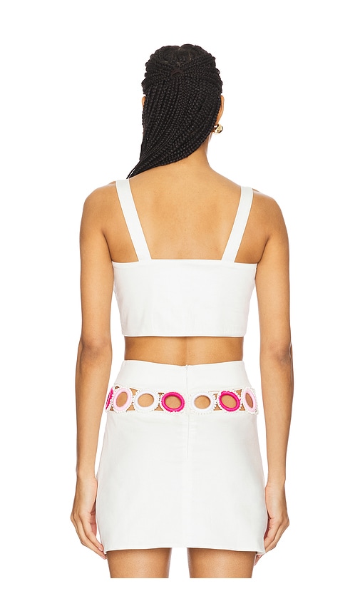  My Beachy Side Crop-top In White. Größe S. Also In M, L. 