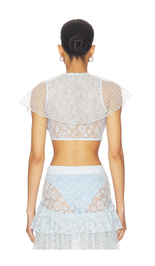  My Beachy Side Oberteil Lotus In Baby Blue. Größe S. Also In M, L. 