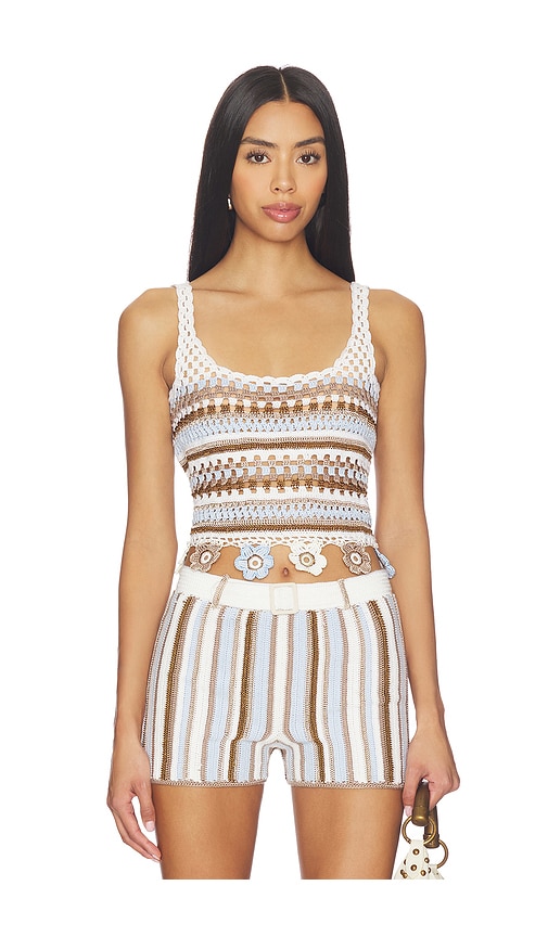 My Beachy Side Noa Hand-crocheted Top
