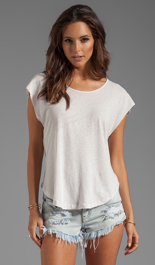 Piper Tee w/ Print Back