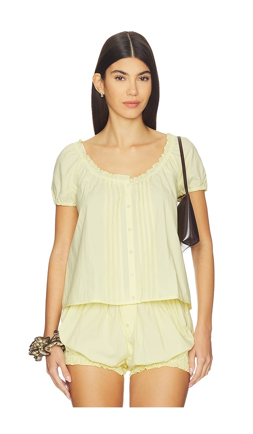 My Mum Made It Morning Blouse In Yellow