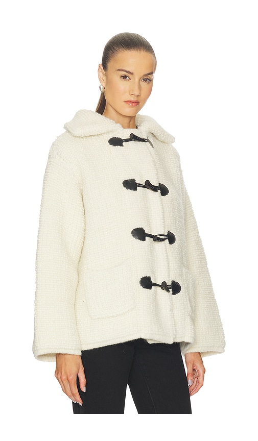Naadam Alpaca Wool Toggle Coat In Neutral