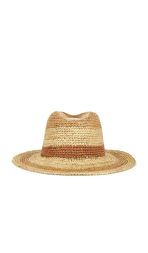 Nikki Beach Fedora Hut Samantha In Beige,brown. 