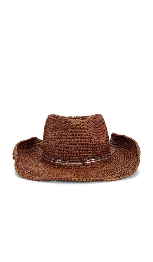 Nikki Beach Ashley Cowboy Hat In Pattern