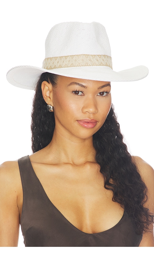 Nikki Beach CHAPEAU FEDORA CAMRYN en White 111 €