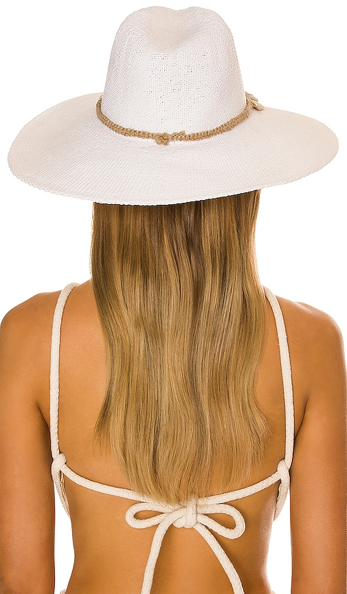 Shop Nikki Beach Barbados Hat In White