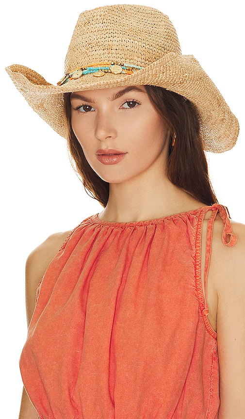 Nikki Beach Ibiza Hat in Neutral.