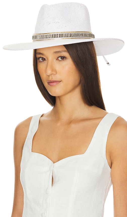 Shop Nikki Beach Sierra Hat In 白色