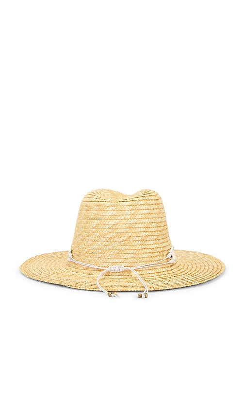  Nikki Beach Fedora In Beige. 