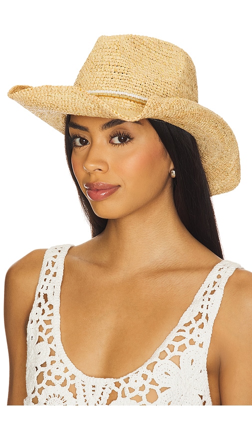 Giselle Hat in Beige.