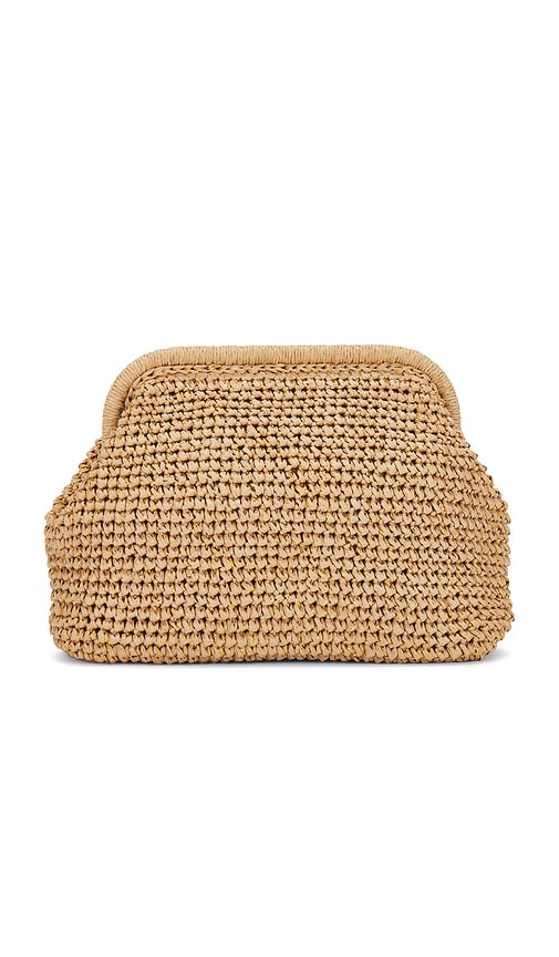  Nikki Beach Clutch Karla In Tan. 