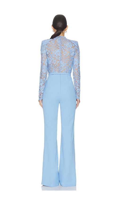  Nadine Merabi Combinaison Bleue Maddie En Baby Blue. Taille 10/l. Also En 12/xl, 2/xs, 4/s, 6/sm, 8/m. 