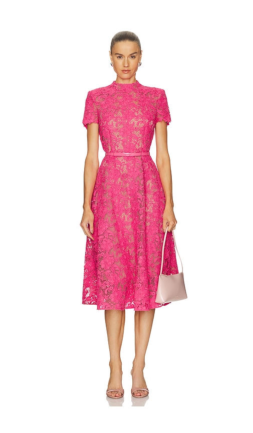 Nadine Merabi Lace Midi Dress | Thumbnail 4 Nadine Merabi Lace Midi Dress | Thumbnail 4