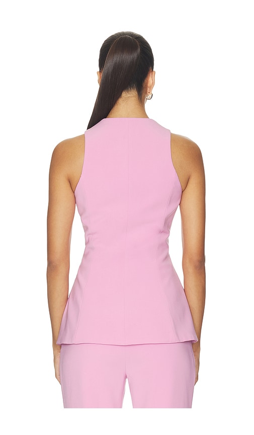Nadine Merabi Zoe Pink Waistcoat | Thumbnail 3