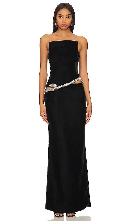 Nafsika Skourti The Unlock Dress in Black