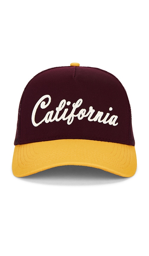 Nahmias California Trucker Hat In Purple