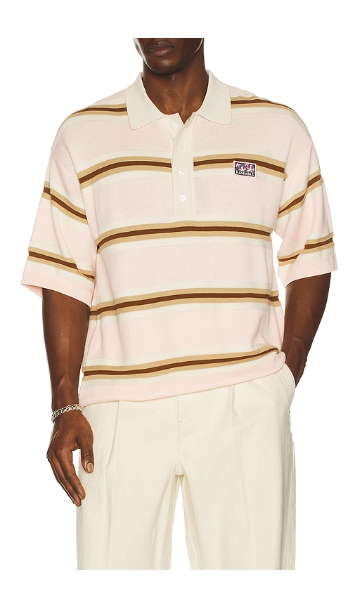 Nahmias Knit Striped Polo