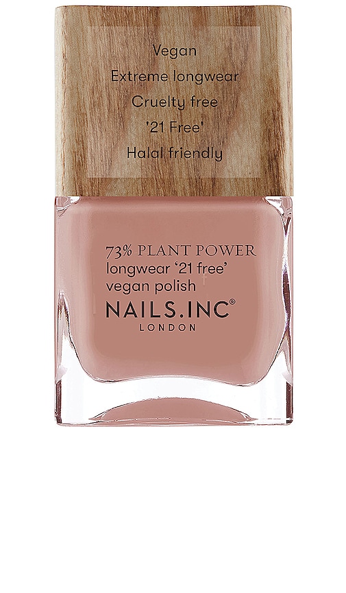 Nails.inc 73% Plant Power Good Energy Efficient Nail Polish In Pink