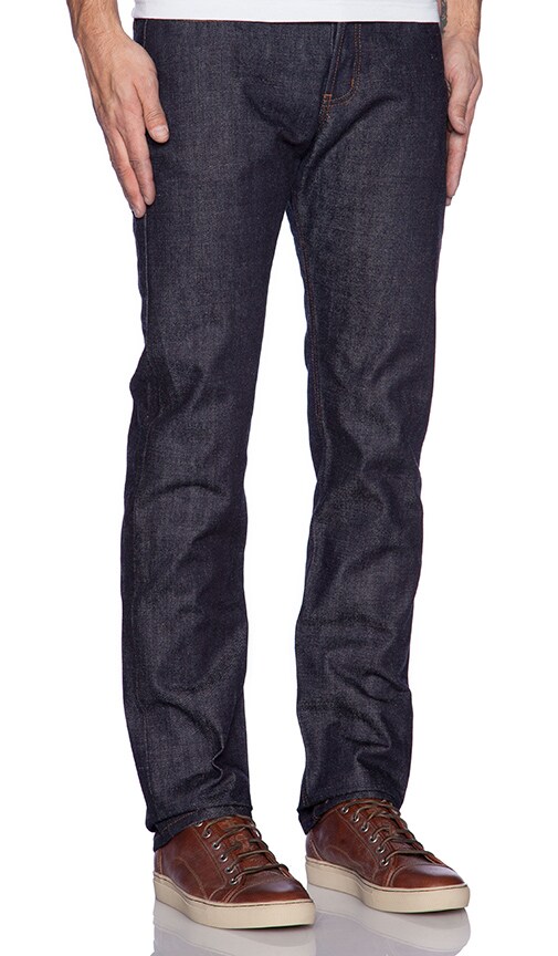 weird guy indigo selvedge