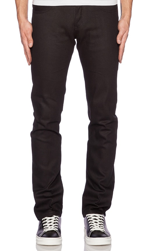 Super Skinny Guy Sumi Ink Coated Selvedge 12oz