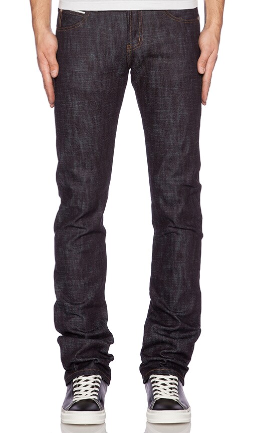 slub stretch selvedge