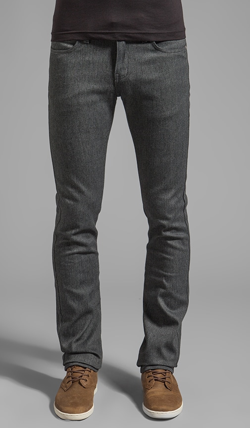 Skinny Guy Heather Grey Stretch 11 oz.