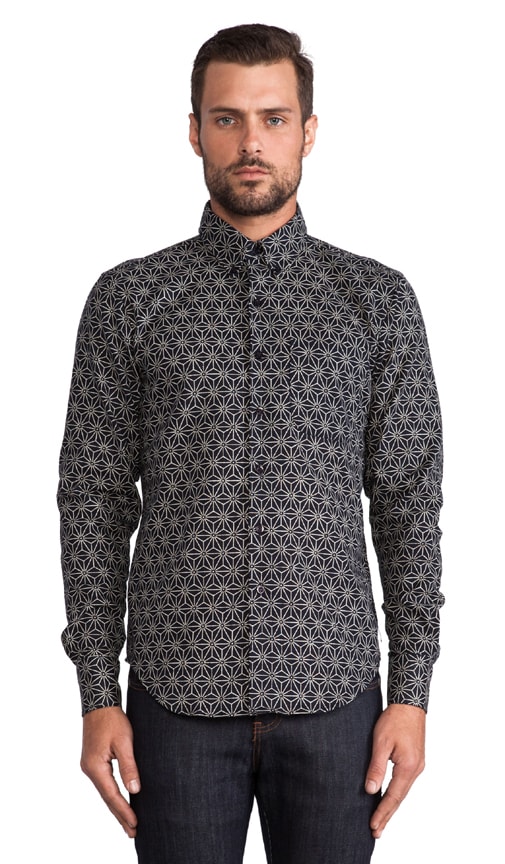 Kimono Geometric Regular Shirt