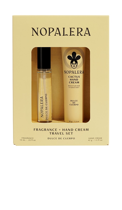 Nopalera Hand Cream + Travel Perfume Set in Dulce De Cuerpo.
