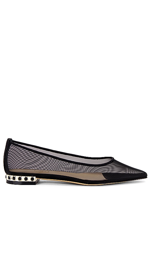 Shop Nalebe Aurum Ballet Flat In 黑色