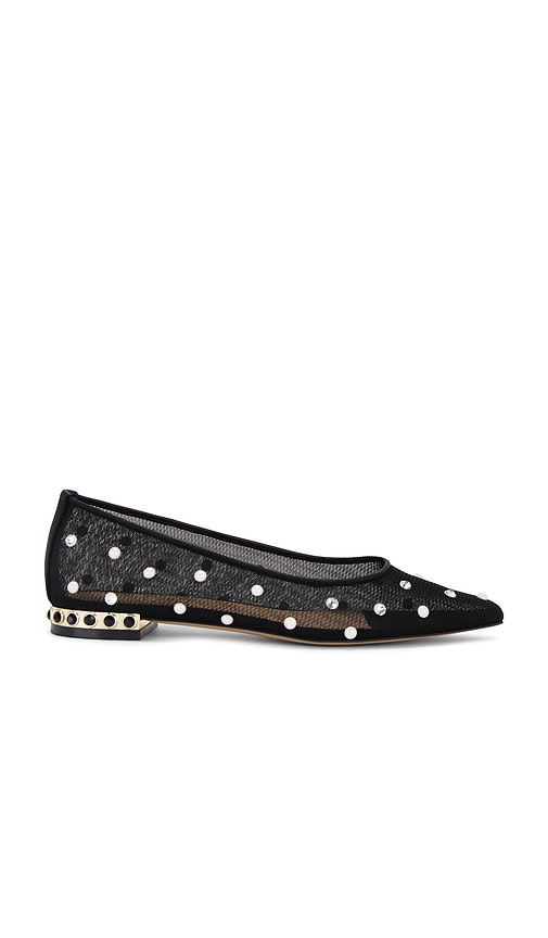 Shop Nalebe Aurum Ballet Flat In Black