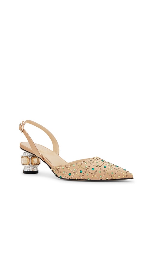 Shop Nalebe Aurum Slingback In Tan