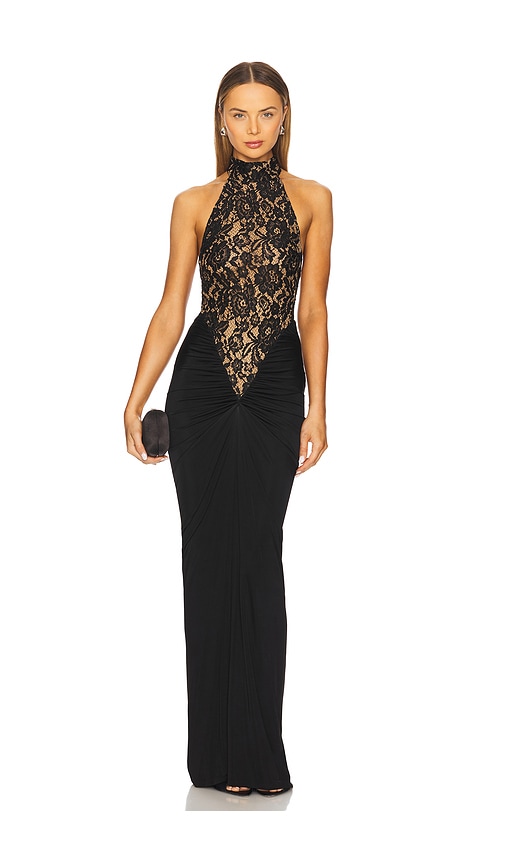 The New Arrivals by Ilkyaz Ozel Cass Dress in Noir