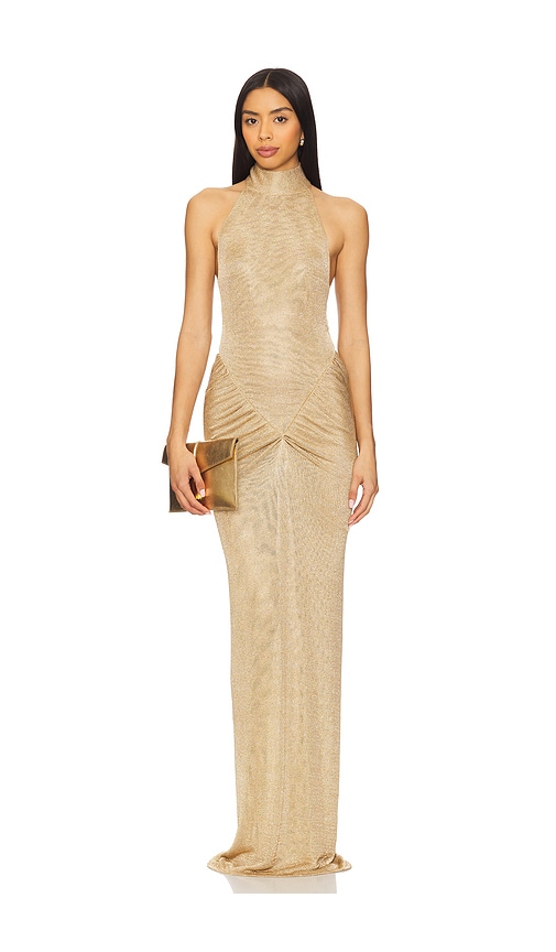 The New Arrivals by Ilkyaz Ozel Cass Dress in Sable Dafrique
