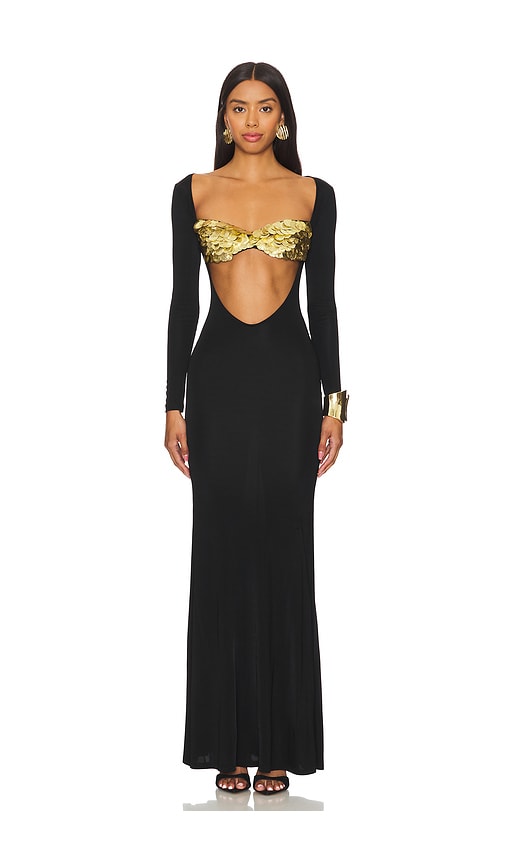 The New Arrivals by Ilkyaz Ozel Dress in Black