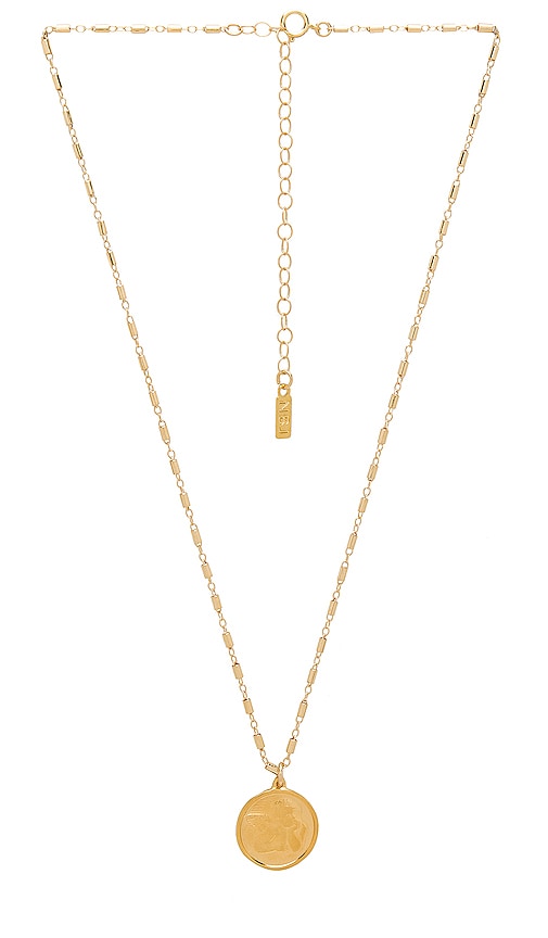 Natalie B Jewelry Raphael Angel Necklace in Gold | REVOLVE