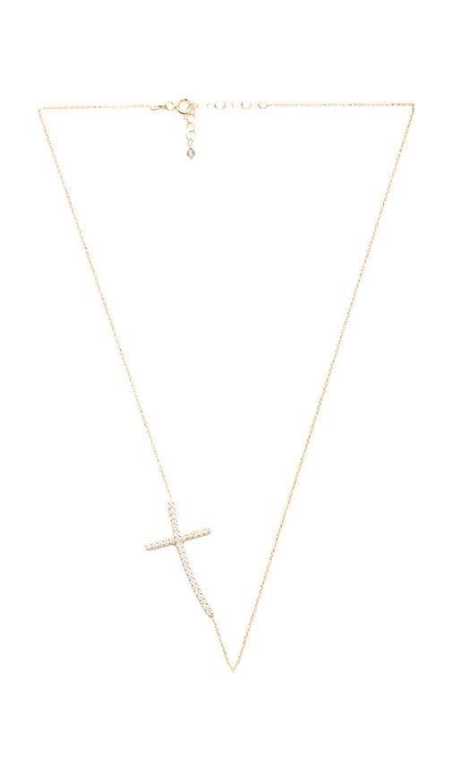 Ottoman Sideways Cross Necklace