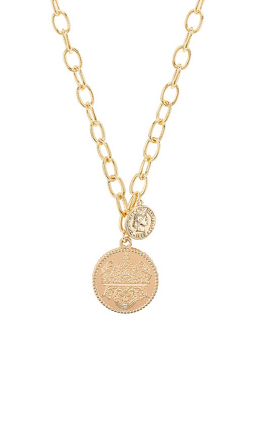 Seine Double Coin Necklace