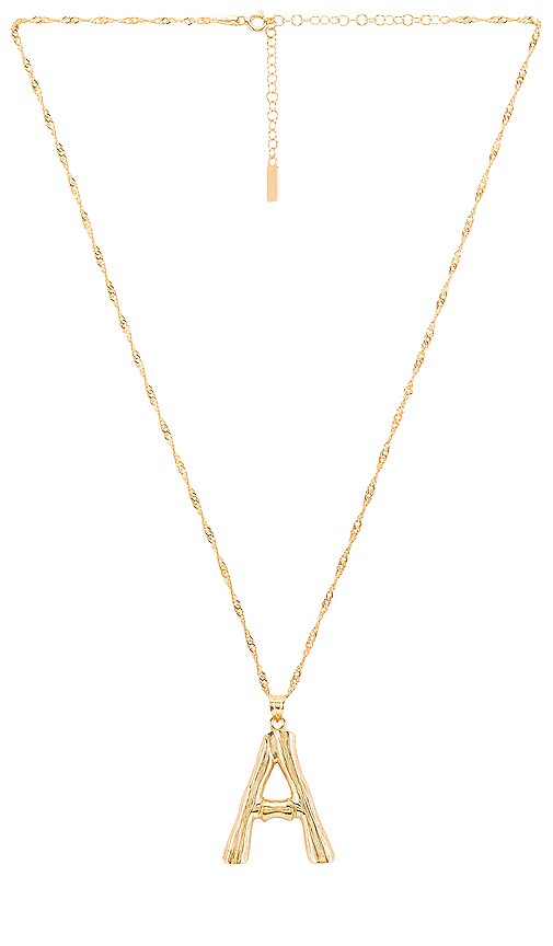 Initial A Necklace