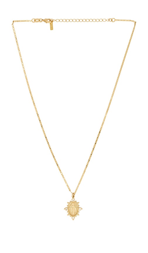 Natalie B Jewelry She's So Divine Necklace In Gold