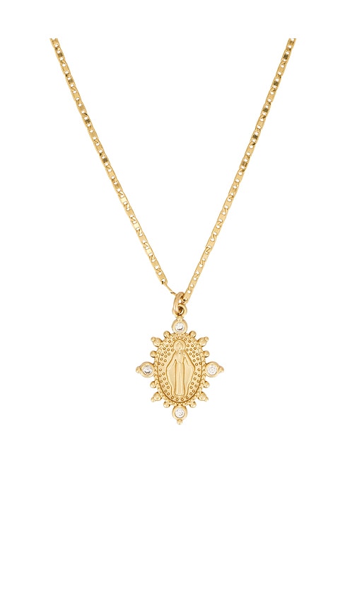 Natalie B Jewelry She's So Divine Necklace In Gold