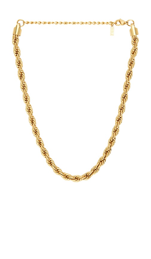Natalie B Jewelry Donatella Rope Chain Necklace